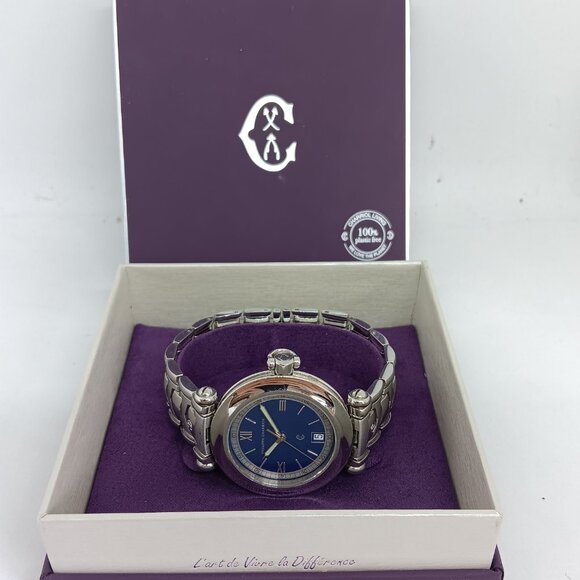Philippe Charriol Classic 9010903 Womens 35mm Horsebit Crown S/Steel Swiss Watch main image 5